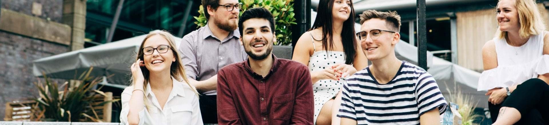 Team collaboration in office environment